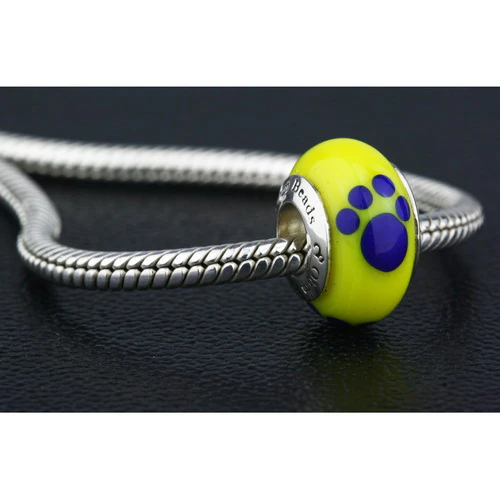 Blue/Yellow Paw Print (Retired) - Image 2