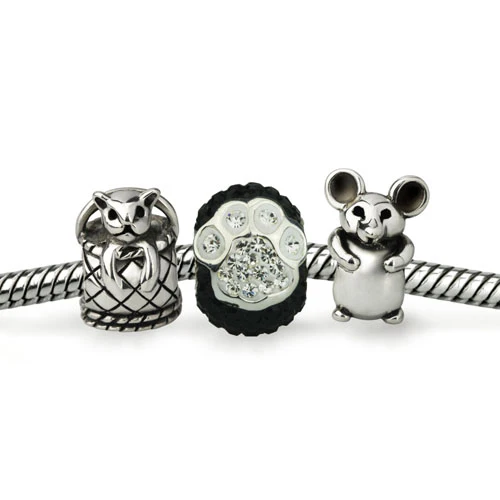 White/Black Paw Pave (Retired) - Image 3