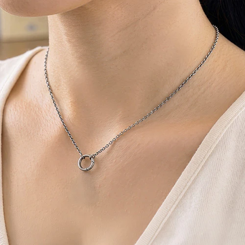 Ohm Dynamic Jumpring Necklace - Image 3