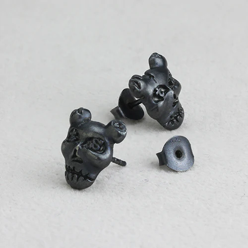 Teddy Scares Earrings (Dirty) (Retired) - Image 3