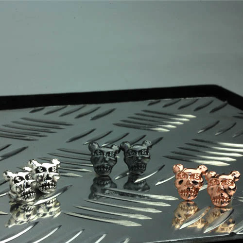 Teddy Scares Earrings (Dirty) (Retired) - Image 5