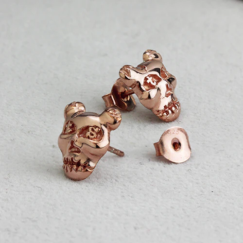 Teddy Scares Earrings (Blush) - Image 3