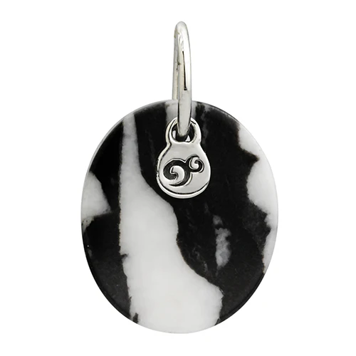 OROQ Pendant (Zebra Jasper)