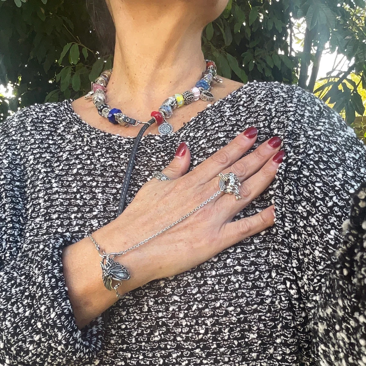 OHM Chain Bracelet - Image 6